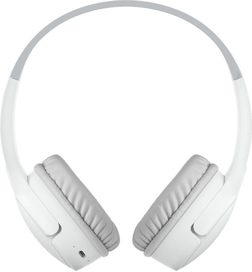 Belkin Soundform Fără fir / Cu fir Pentru copii On Ear Căști cu 30 ore de Funcționare Albe