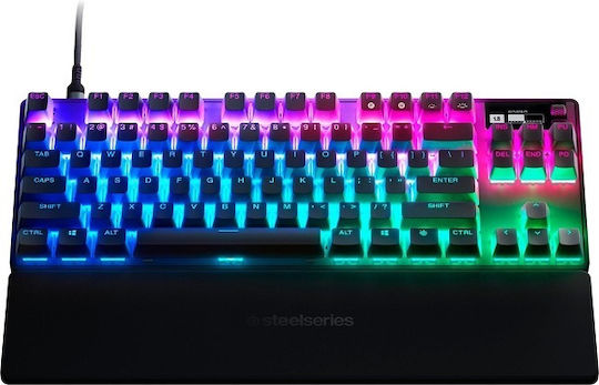 SteelSeries Apex Pro TKL Gaming Mechanical Keyboard Tenkeyless with Steelseries Omnipoint 2.0 switches and RGB lighting (English US)