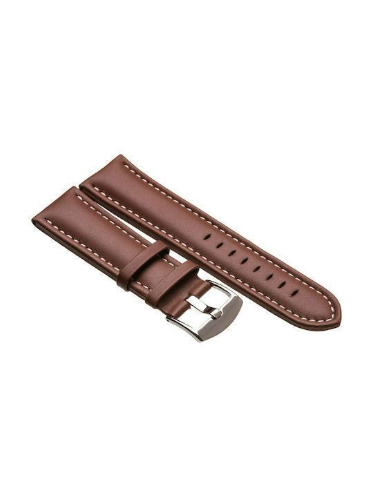 Tzevelion Δερμάτινο Λουράκι Καφέ 18mm Tzevelion Δερμάτινο Λουράκι Καφέ 18mm