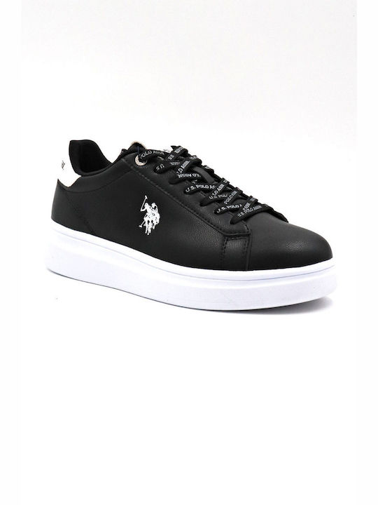 U.S. Polo Assn. Assn Ανδρικά Sneakers Μαύρα