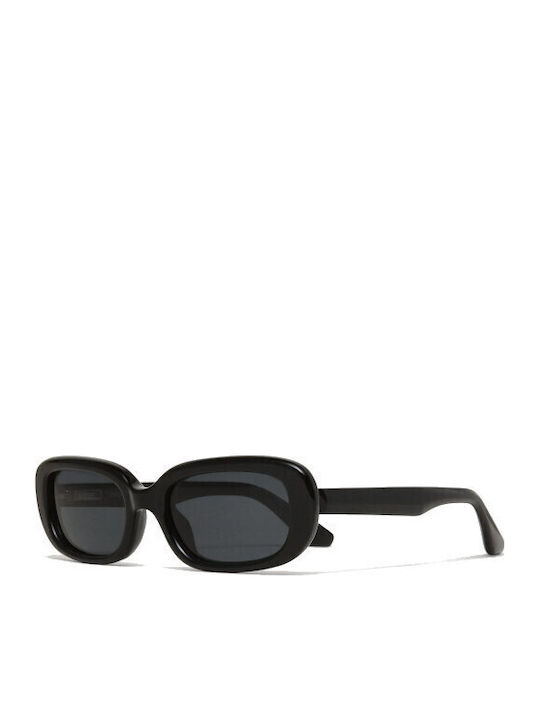 Chimi Women's Sunglasses with Black Plastic Frame and Black Lens