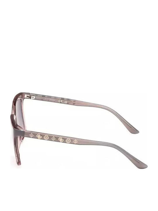 Guess Damen-Sonnenbrille Grau-Meli Braun-Grau Degrade Linse 00099 20b 55mm