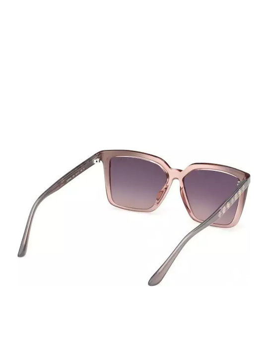 Guess Damen-Sonnenbrille Grau-Meli Braun-Grau Degrade Linse 00099 20b 55mm
