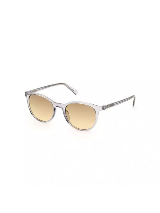 Guess Ochelari de soare cu Gri Din plastic Rame și Maro Ochelari de soare Lentilă gu00118 20f