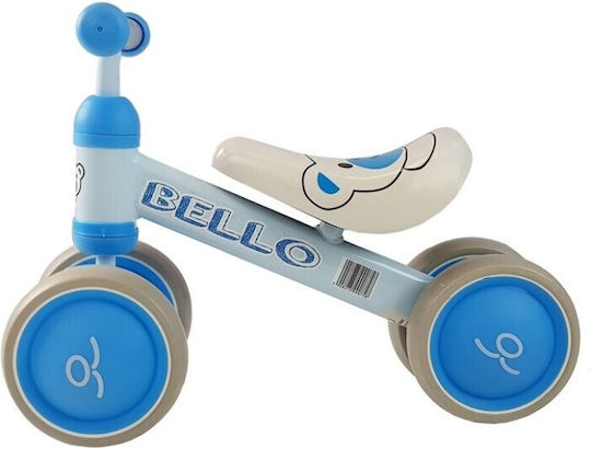 Lean Toys Bicicletă de Echilibru pentru Copii Albastru