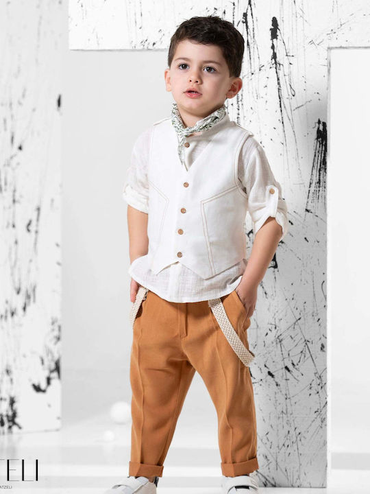 Vinteli Baptism Suit White