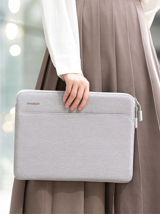Innostyle Водоустойчива Чанта Калъф за лаптоп 14" в Сив цвят S112LGY-14