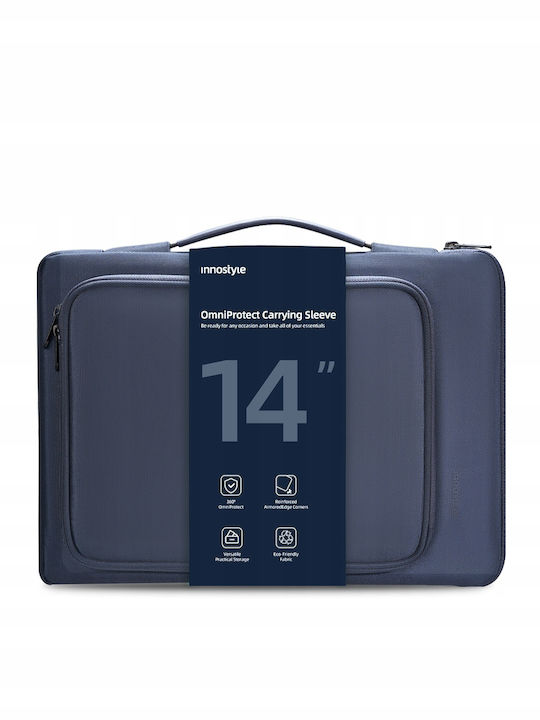 Innostyle Wasserdicht Tasche Fall für Laptop 14" in Blau Farbe S114MNB-14