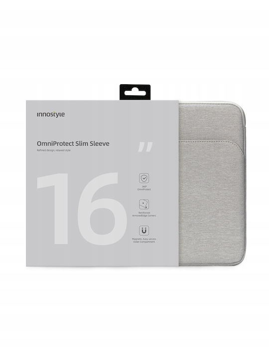 Innostyle Wasserdicht Tasche Fall für Laptop 16" in Gray Farbe S112LGY-16