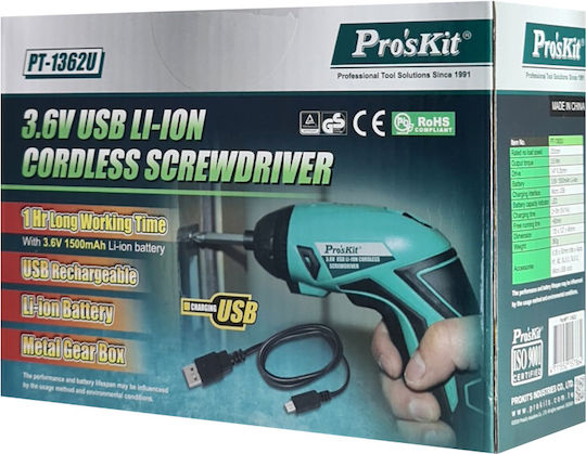 Proskit Screwdriver Battery 3.6V