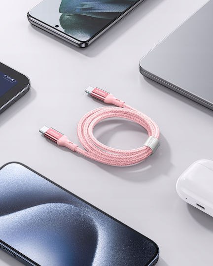 Samsung USB-C to Lightning Cable 60W Ροζ 2m (ICC150ALBP)