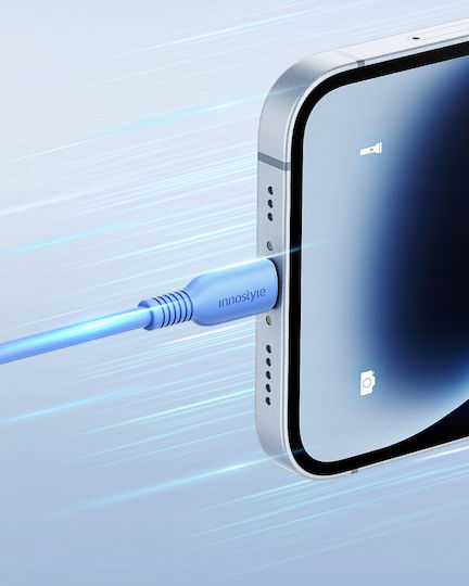 Innostyle USB-C zu Lightning Kabel Blau 1m (ICL120tLBL)