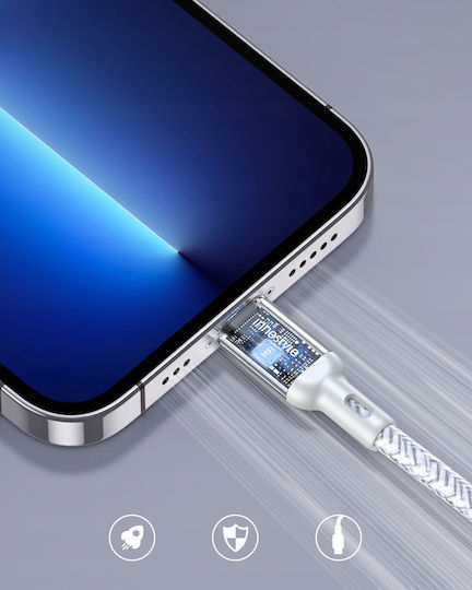 Innostyle USB-A to Lightning Cable Ασημί 2m (IAL150ALSLV)