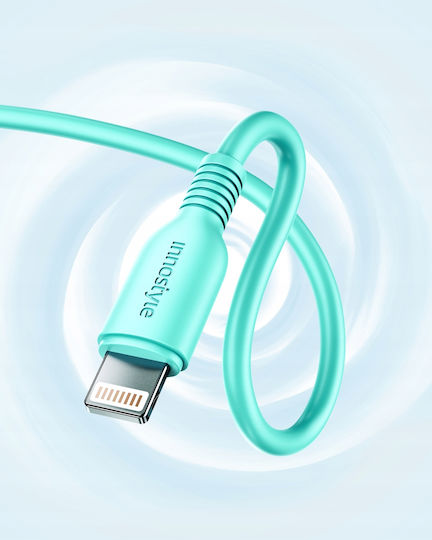 Innostyle USB-C to Lightning Cable Πράσινο 1m (ICL120tAQ)