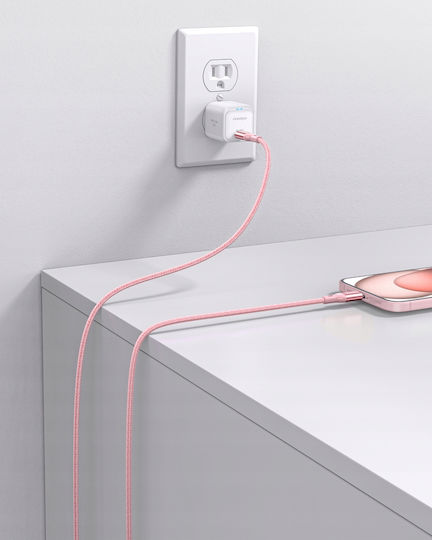 Samsung USB-C to Lightning Cable 60W Ροζ 2m (ICC150ALBP)