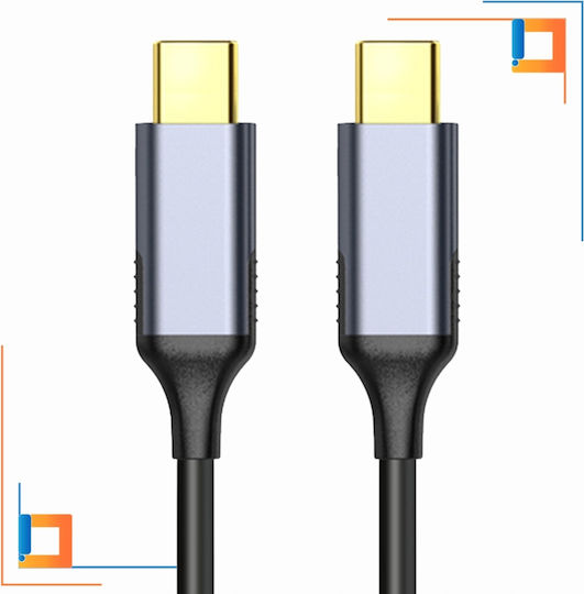 Cablu USB 2.0 USB-C Masculin - USB-C 100W Gri 3m CO2-0004