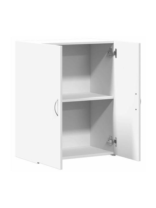 Шкаф Офис Бял 60x32x77.5см