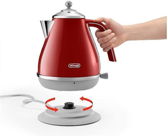 De'Longhi Kettle 1.7lt 2000W Red