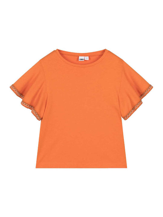 iDO Kids Sweater Long Sleeve orange