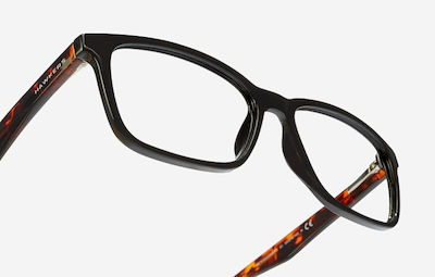 Hawkers Men's Acetate Blue Light Blocking Glasses Black Tortoise