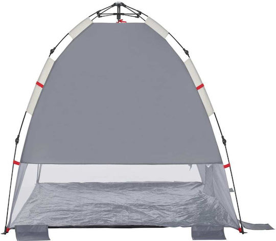 vidaXL Beach Tent for 2 People Gray