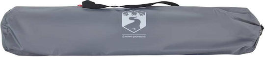 vidaXL Beach Tent for 2 People Gray