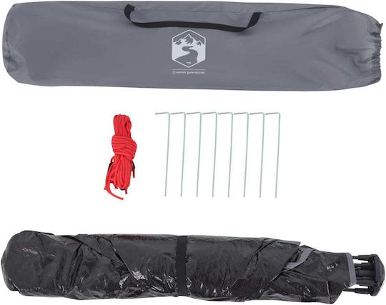 vidaXL Beach Tent for 2 People Gray