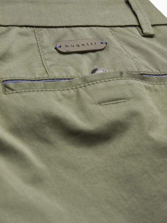 Trousers Chino in Straight Line Khaki
