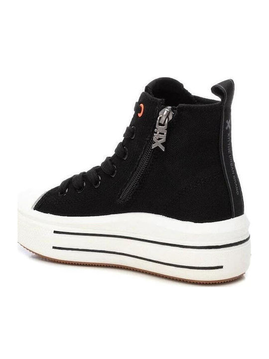 Kids Sneakers High Black