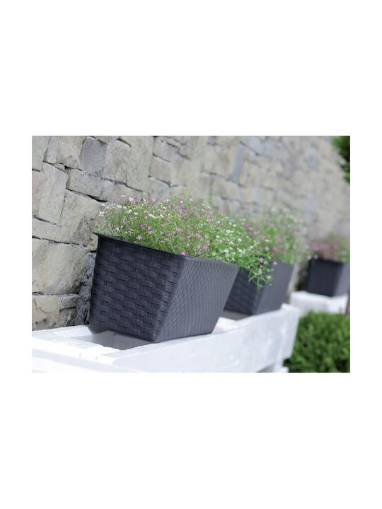 Prosperplast Topf Kunststoff Anthracite 68.5x17.3x15cm.
