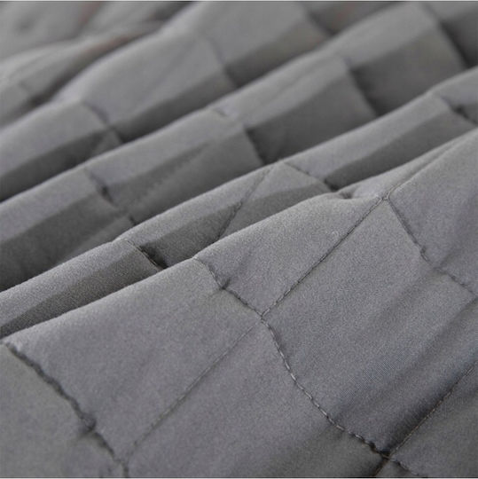 Πάπλωμα Μονό 150x200εκ. Grey
