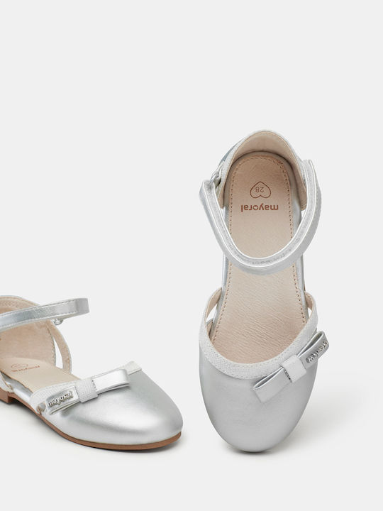 Mayoral Kids Ballerinas Silver