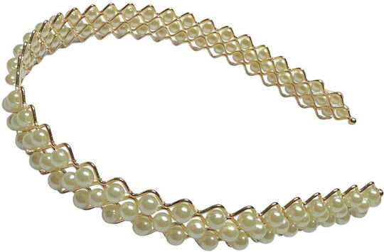Stirnband Haar Damen Gold