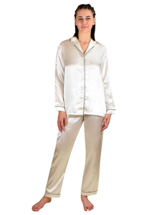 Satin-Pyjama-Set Andra