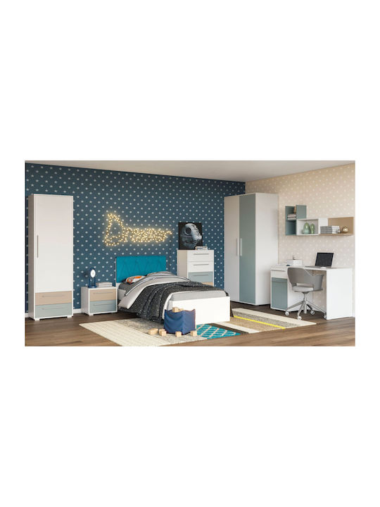 Three Door Wardrobe Brown 149.8x55.3x210cm