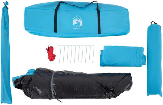 vidaXL Σκηνή Camping Μπλε για 5 Άτομα 235x235x155εκ.