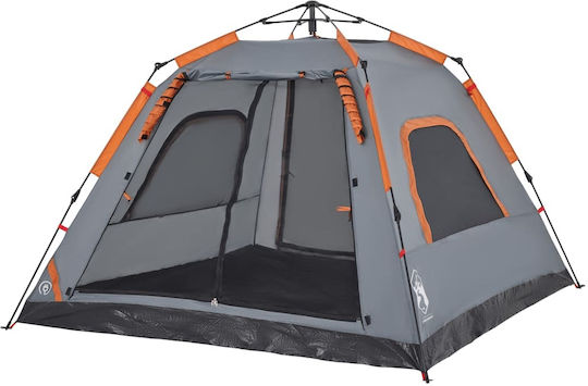 vidaXL Σκηνή Camping Γκρι για 5 Άτομα