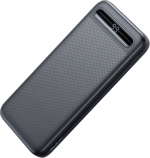Mcdodo MC-4422 Power Bank 10000mAh 10W με 2 Θύρες USB-A Μαύρο