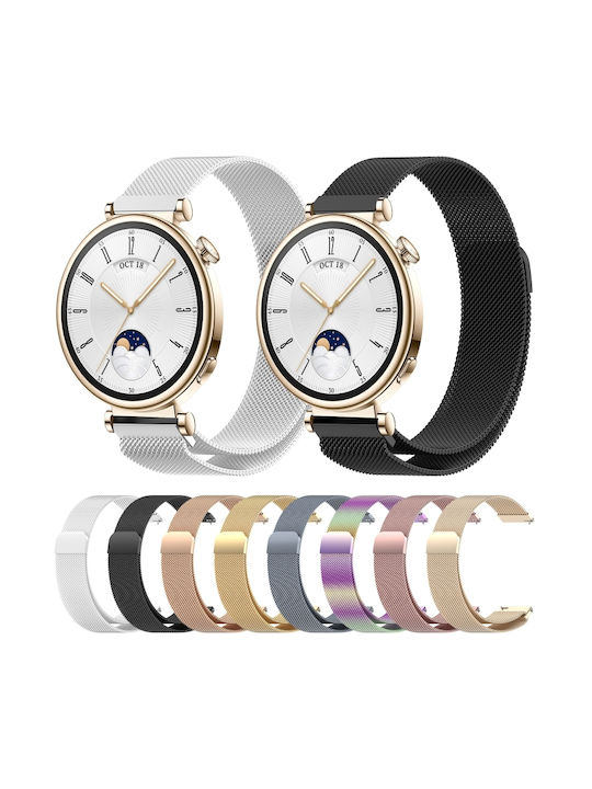 Strap Stainless Steel Champagne (Huawei Watch GT4/GT5 41mm / GT5 Pro 42mm)