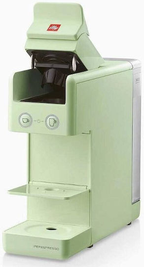 Illy Y3.3 Кафемашина за капсули Налягане 19бар Зелен