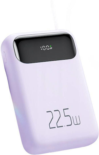 Mcdodo MC-3255 Baterie Externă 10000mAh 22.5W cu Port USB-A și Port USB-C Power Delivery Încărcare Rapidă Violet