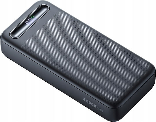 Mcdodo MC-3891 Power Bank 20000mAh 22.5W με 2 Θύρες USB-A και Θύρα USB-C Power Delivery Μαύρο