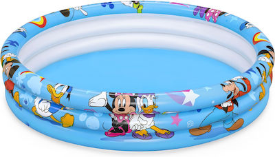 Bestway Mickey Mouse Copil Piscină Gonflabilă 122x122x25buc 91007 Mickey și prietenii