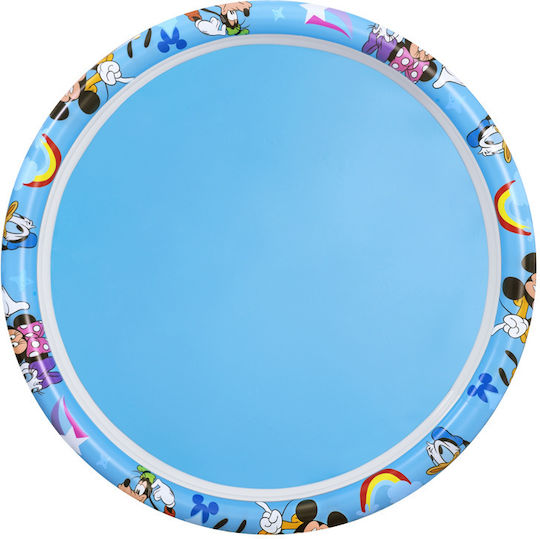 Bestway Piscină Rotundă Pentru Copii 140lt Gonflabilă 122x25cm Albastră Mickey și Prietenii