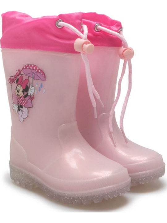 Disney Kids Wellies Pink