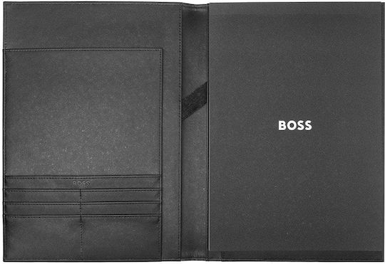 Boss Mappe Konferenz für Papier A4 Schwarz Folder 1Stück
