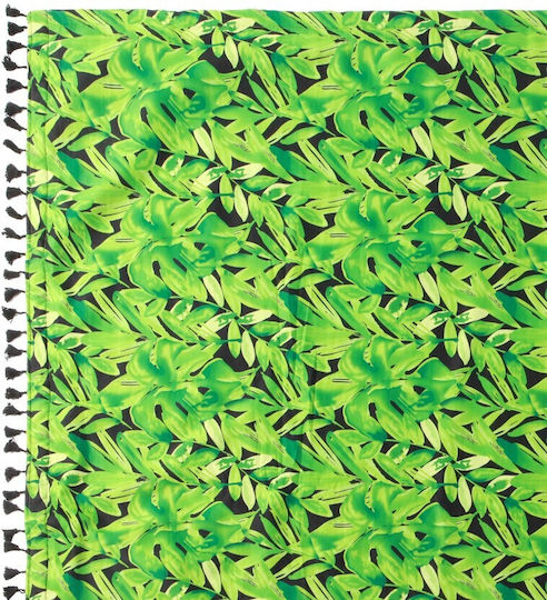 Bluepoint Beach Towel Cotton Green 95x155cm.
