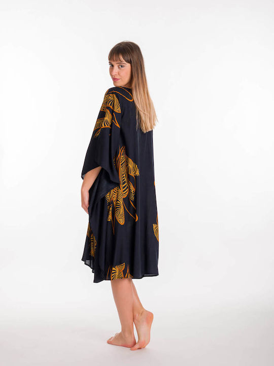 Rima Beachwear Feminin Caftan de Plajă Negru