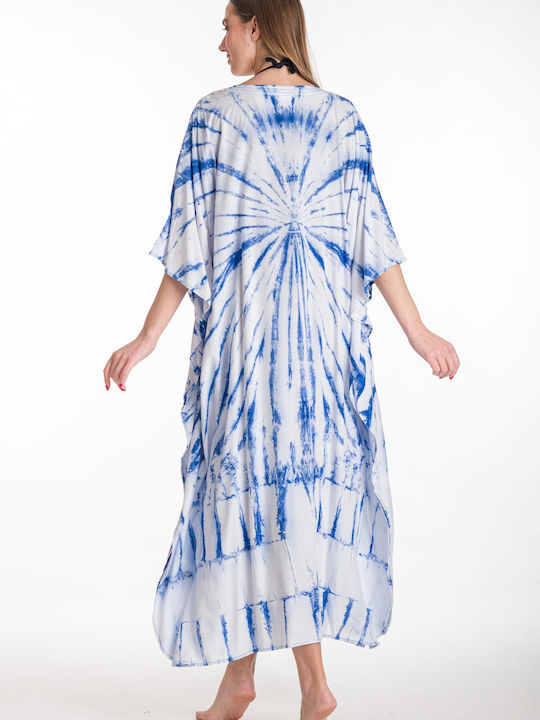 Rima Beachwear Women's Caftan Beachwear Blue