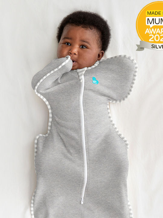 Love to Dream Καλοκαιρινός Υπνόσακος Swaddle Up Original 1 tog Grey